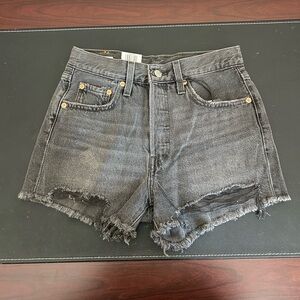 Levis 501 denim shorts